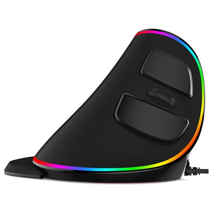 Ergonomic RGB Vertical Wired Mouse