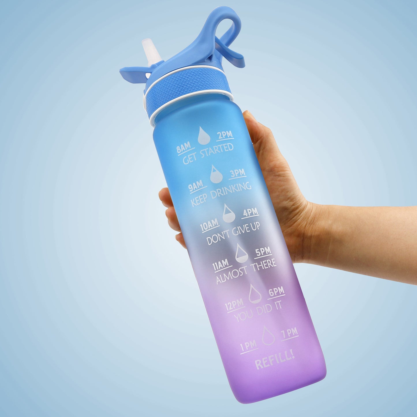 Water Bottle Scrub Bounce Cover Sports Water Bottle