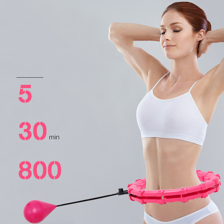 Adjustable Fitness Ring Exercise Hoop