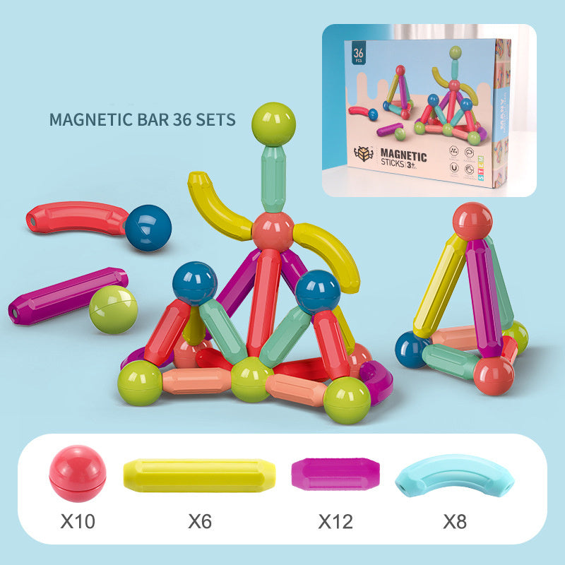Magnetic Stick Building Blocks Game Toy