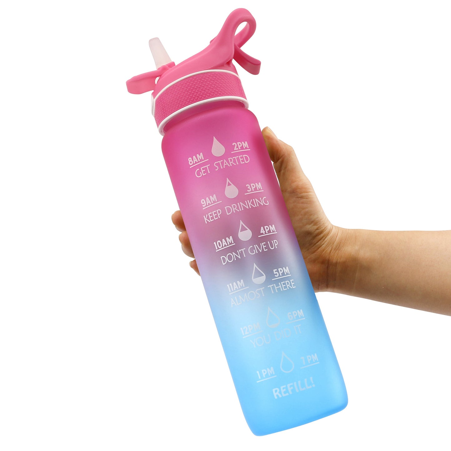 Water Bottle Scrub Bounce Cover Sports Water Bottle