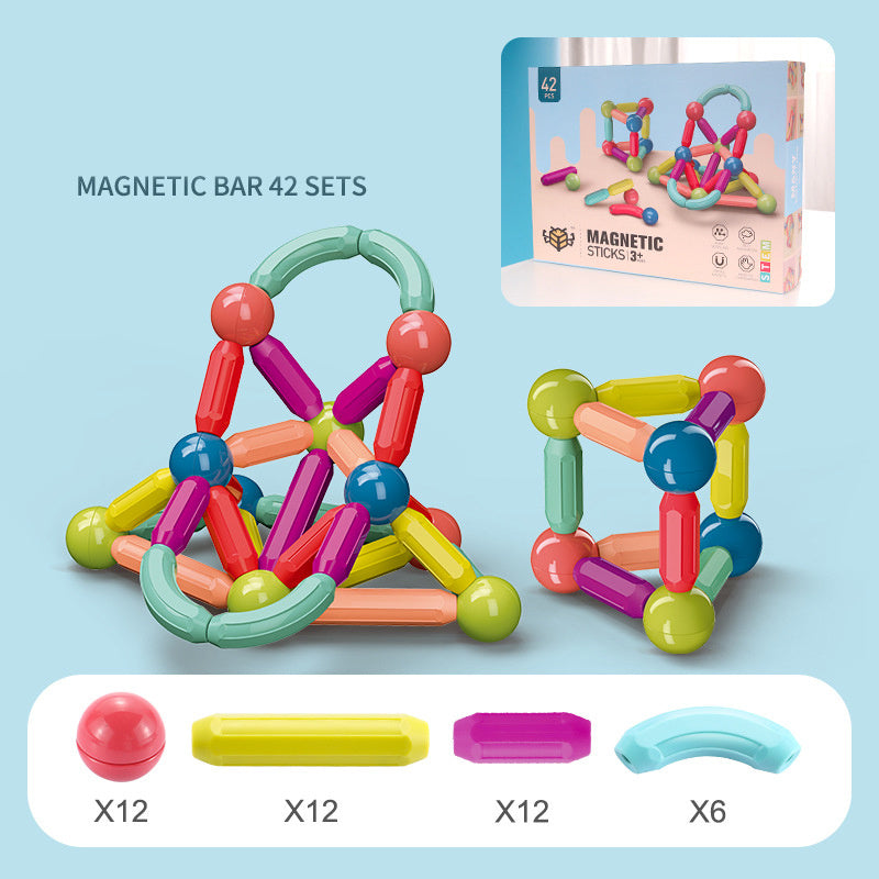 Magnetic Stick Building Blocks Game Toy