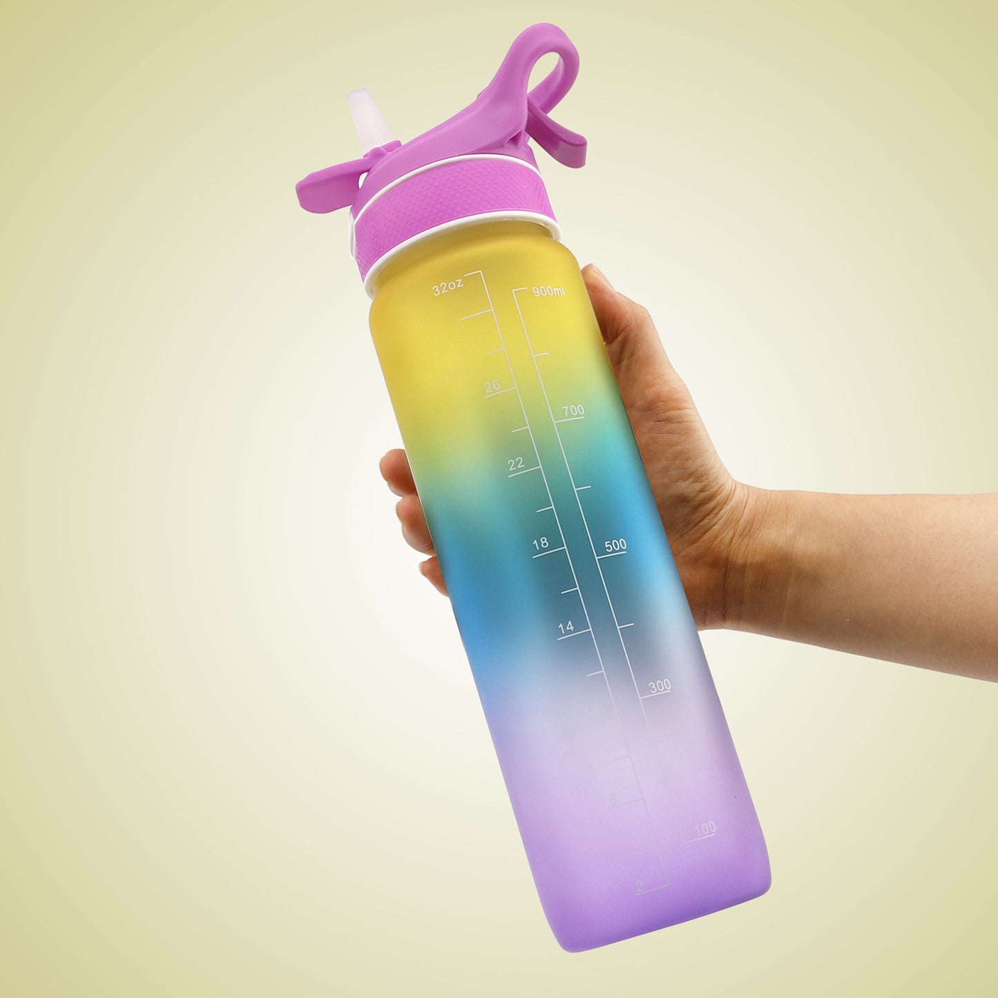 Water Bottle Scrub Bounce Cover Sports Water Bottle