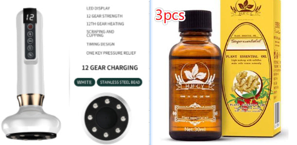 Electric Vacuum Cupping Massager For Body