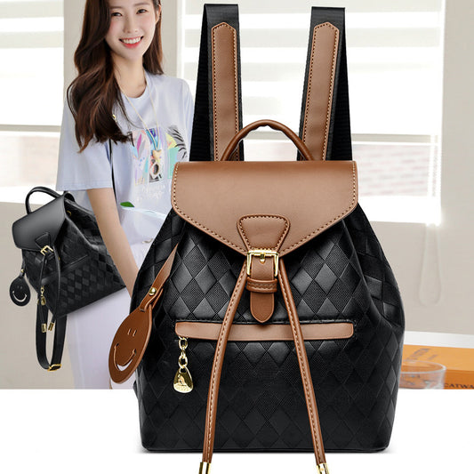 Multifunction Women Leather Backpack