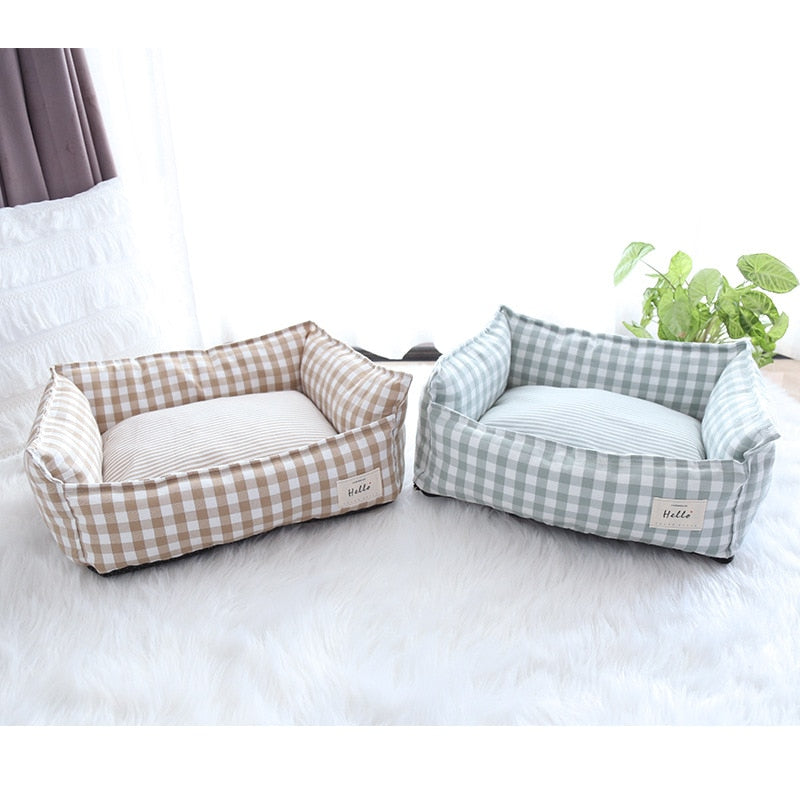 Soft Warm Pet Dog Cat Bed Removable