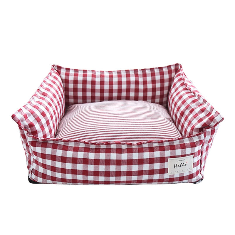 Soft Warm Pet Dog Cat Bed Removable