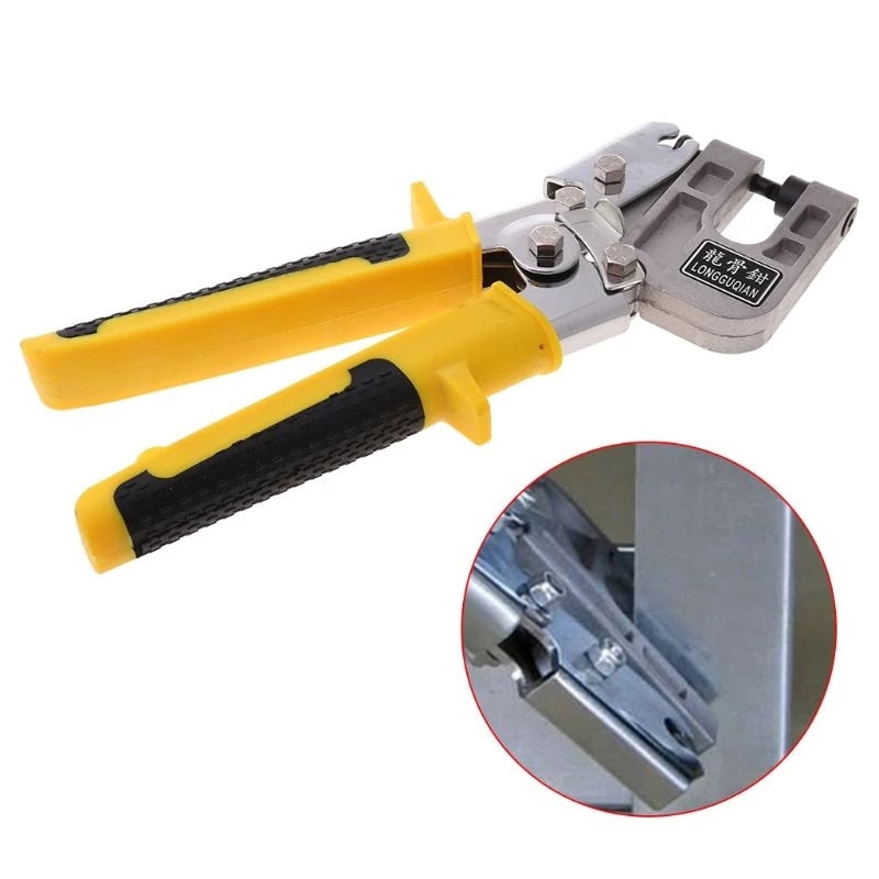 Stud Crimper Aluminum Alloy Handle Gypsum Plaster Board Drywall Tool Lightweight Keel Pliers for Fastening Metal Gadgets