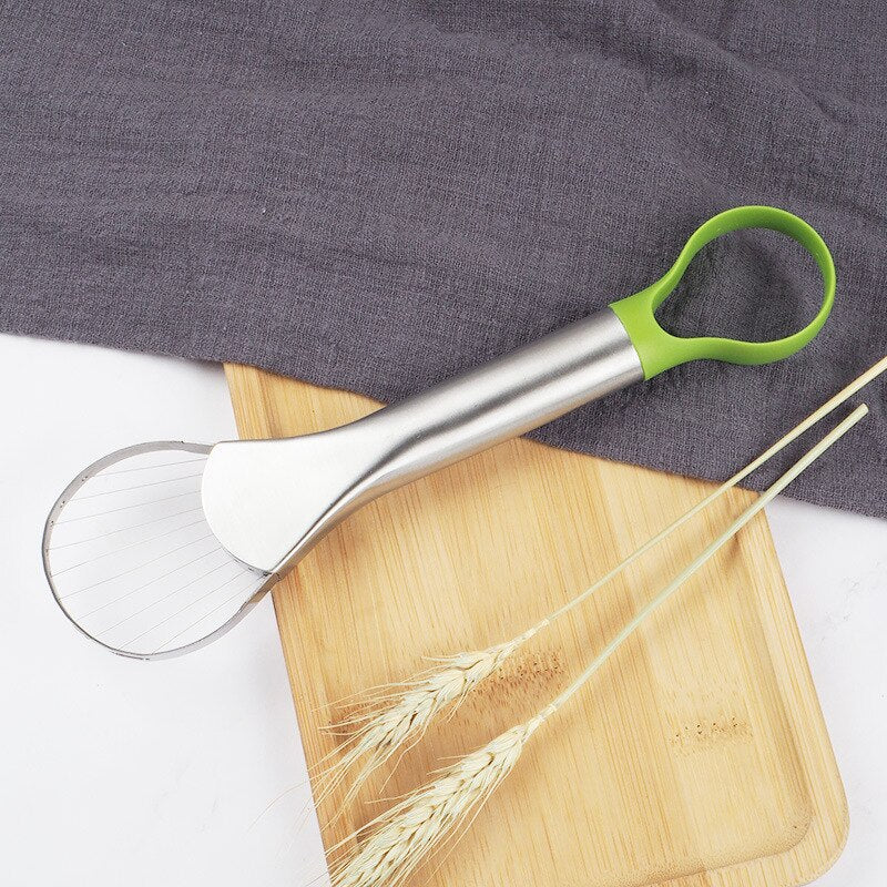 Stainless Steel Avocado Cutter Slicer Peeler Knife