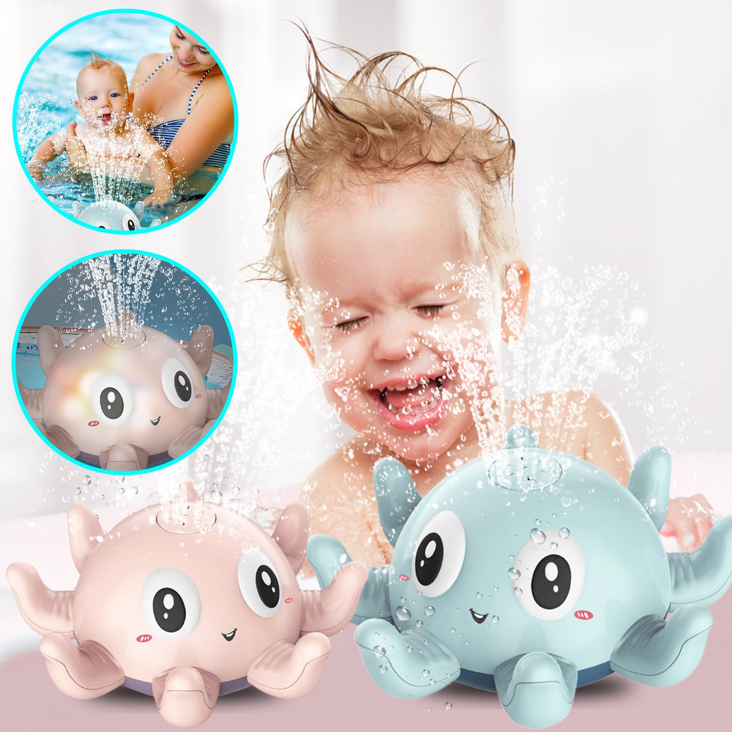Children's Automatic Water Spray Bath Toy