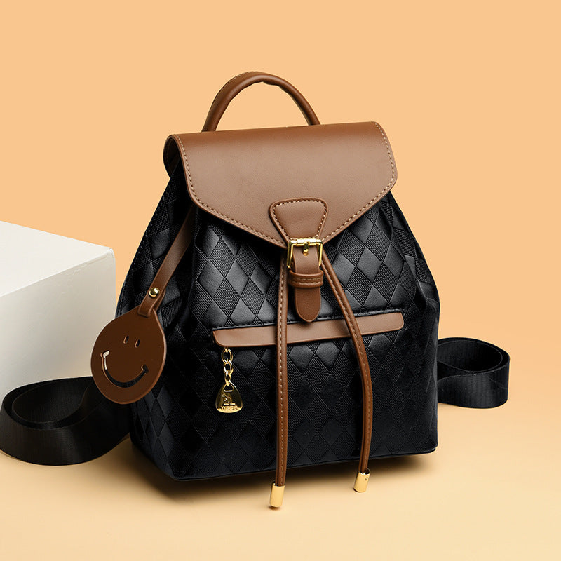 Multifunction Women Leather Backpack