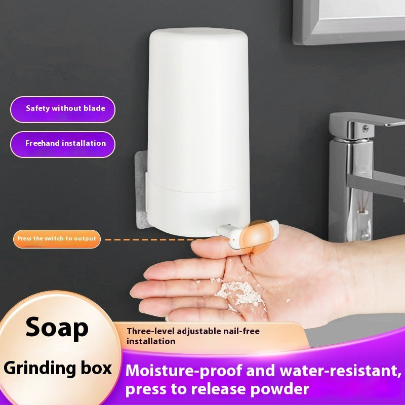 Soap Grinder Dispenser Soap Box Wall Mounted