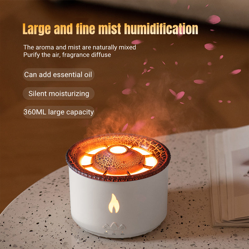 Volcano Jellyfish Aromatherapy Air Humidifier