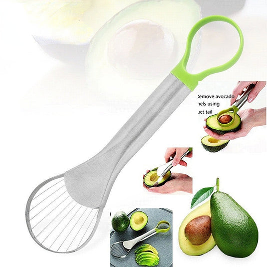Stainless Steel Avocado Cutter Slicer Peeler Knife