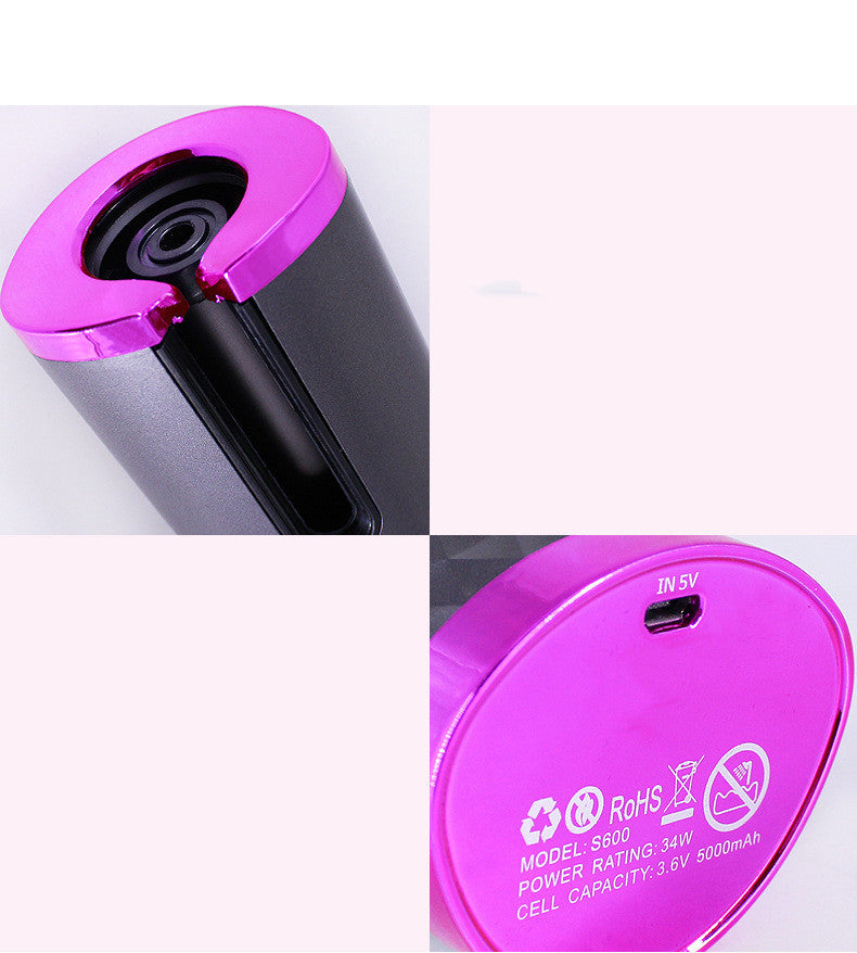 Rechargeable Automatic Hair Curler Iron