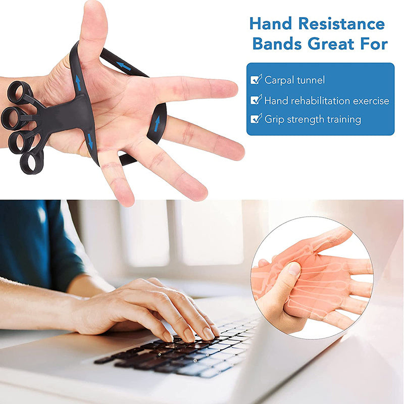 Silicone Finger Grip Exercise Trainer