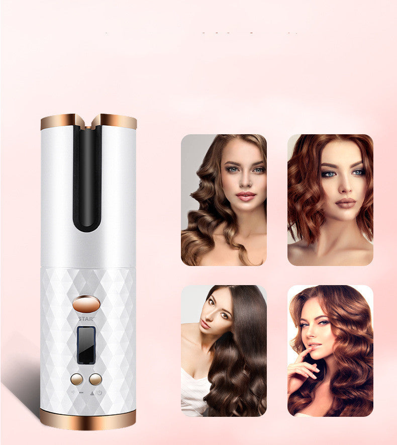 Rechargeable Automatic Hair Curler Iron