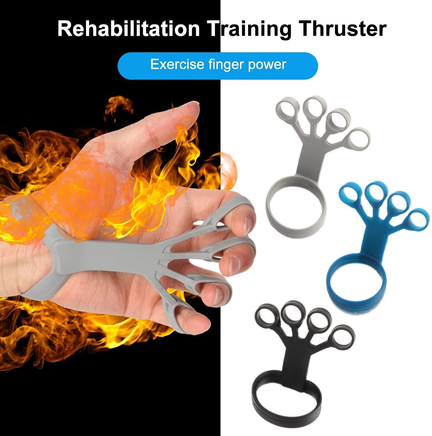 Silicone Finger Grip Exercise Trainer