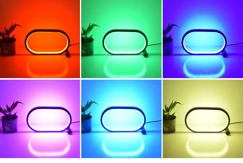 Usb Plug-In Lamp Oval Acrylic Lamp