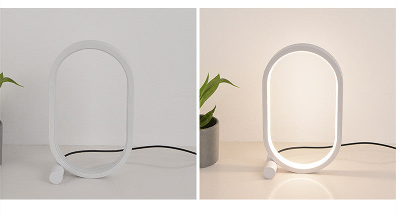 Usb Plug-In Lamp Oval Acrylic Lamp