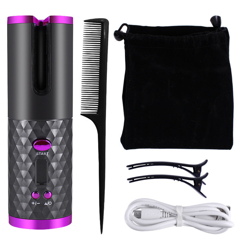 Rechargeable Automatic Hair Curler Iron