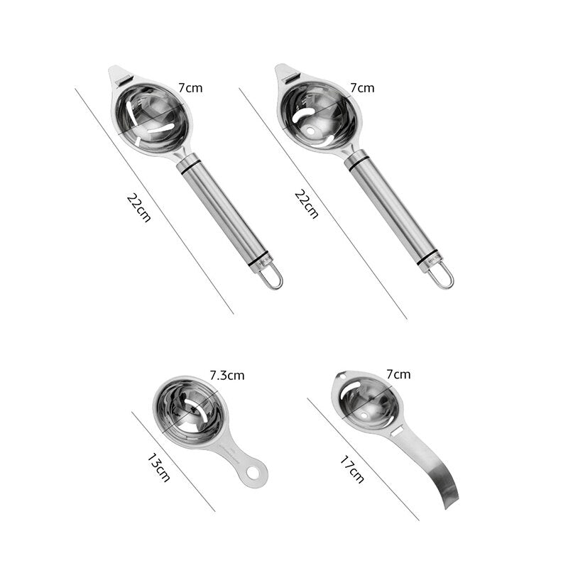Stainless Steel Egg White Separator Tools