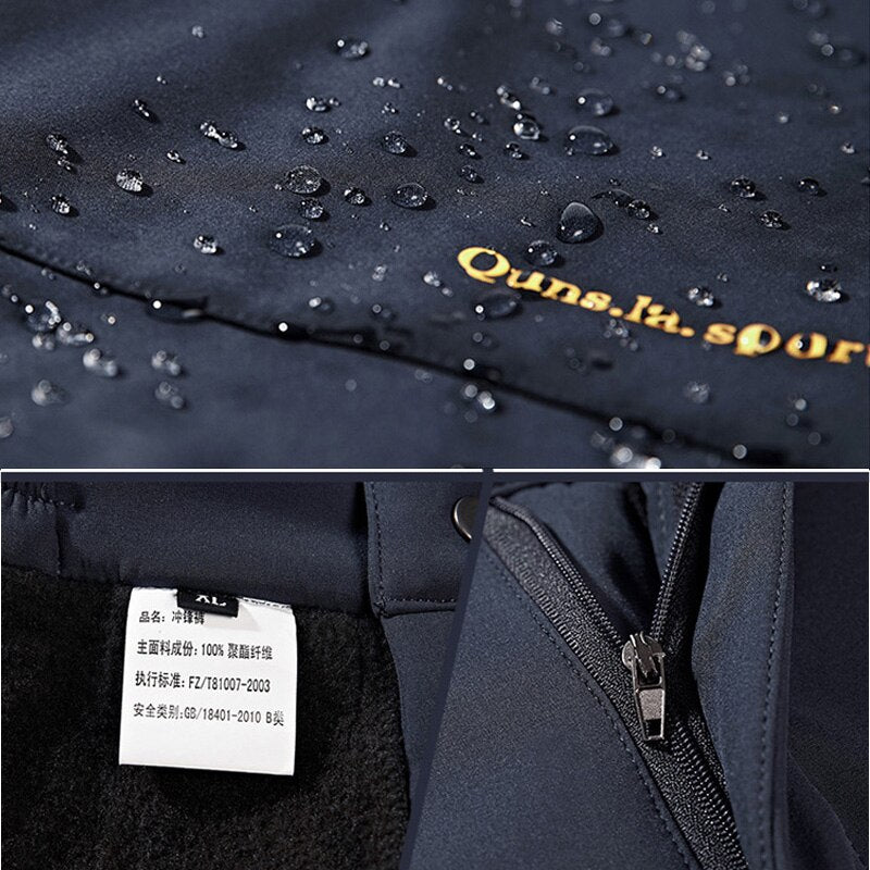 THE ARCTIC LIGHT 6XL Men Winter Inner Fleece Soft Shell Hiking Pants Trekking Outdoor Sports Thermal Ski Male Trousers