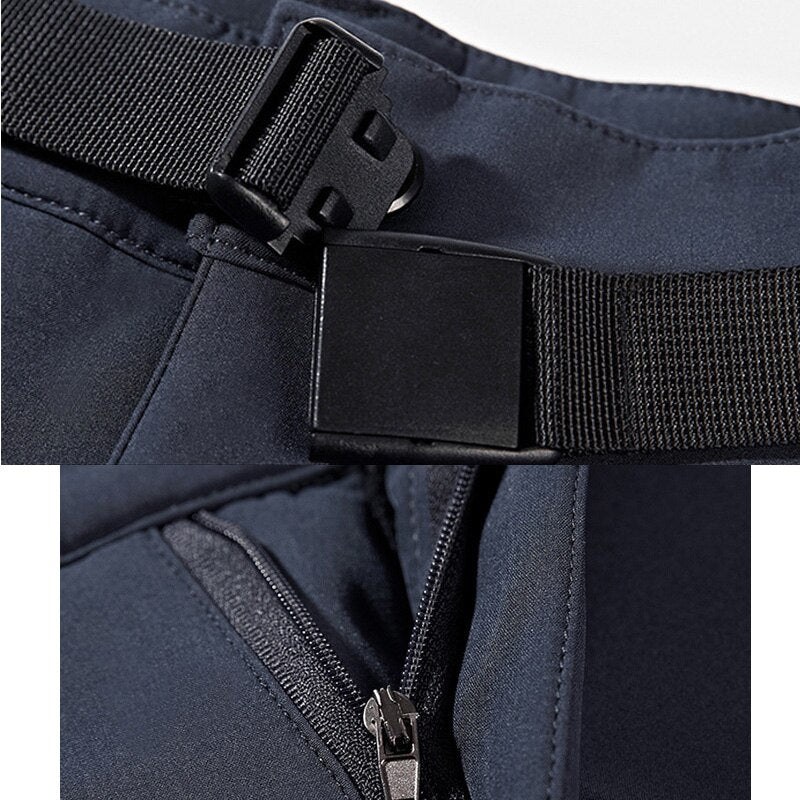 THE ARCTIC LIGHT 6XL Men Winter Inner Fleece Soft Shell Hiking Pants Trekking Outdoor Sports Thermal Ski Male Trousers