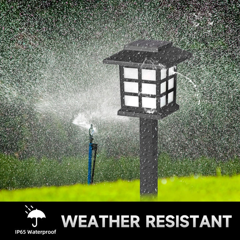 Solar Light LED Outdoor Patio Driveway Waterproof Christmas Garden Decor Lawn Lights Pathway Energy Lighting Yard Led Solar Lamp