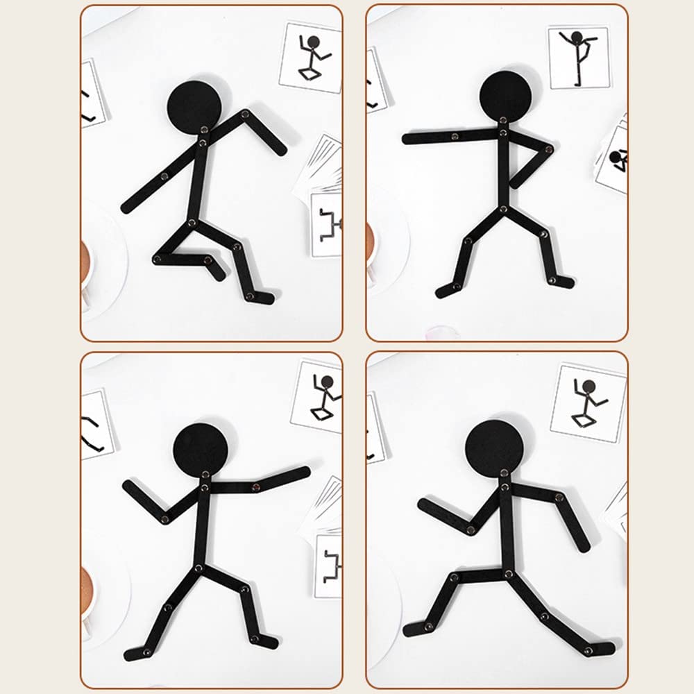 Wooden Human Body Puzzle Toys Montessori Human 24 Body Actions Cards Matching Baby Games Imagination Training Educational Toys