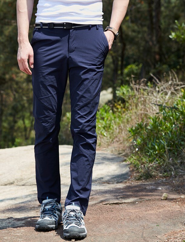 Summer Breathable Mesh Ice Silk Quick Drying Trousers Men Women's Large Size Loose Stretch Outdoor Hiking Casual Sports Pants
