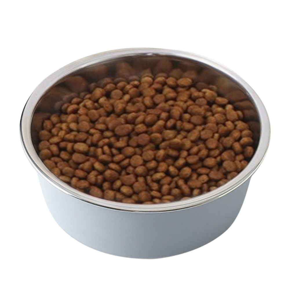 Stainless Steel Dog Cat Bowls Non-slip Outdoor
