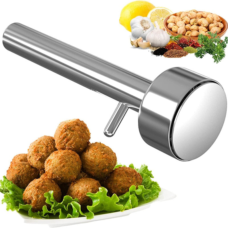 Stainless Steel Large Falafel Ball Making Scoop Mold