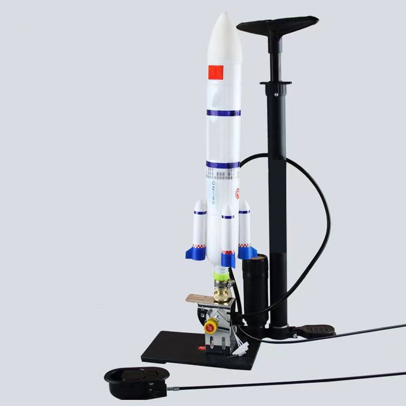 Water jet rocket launcher toy sports toy launcher rocket pop up outdoor sports educational science toy gift Can fly 100 meters
