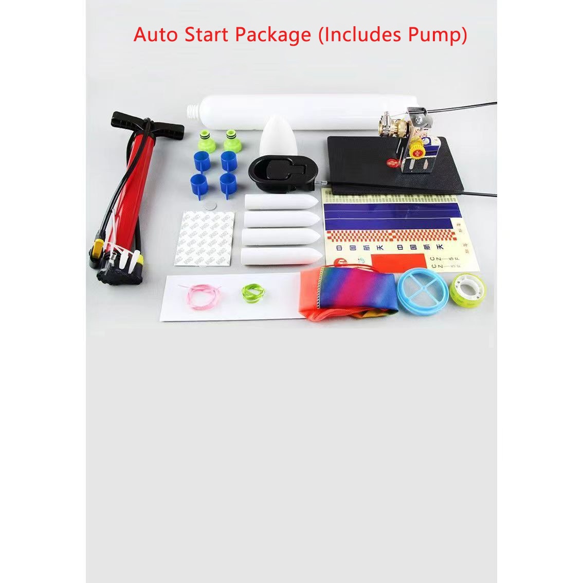 Water jet rocket launcher toy sports toy launcher rocket pop up outdoor sports educational science toy gift Can fly 100 meters