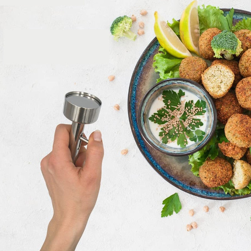 Stainless Steel Large Falafel Ball Making Scoop Mold