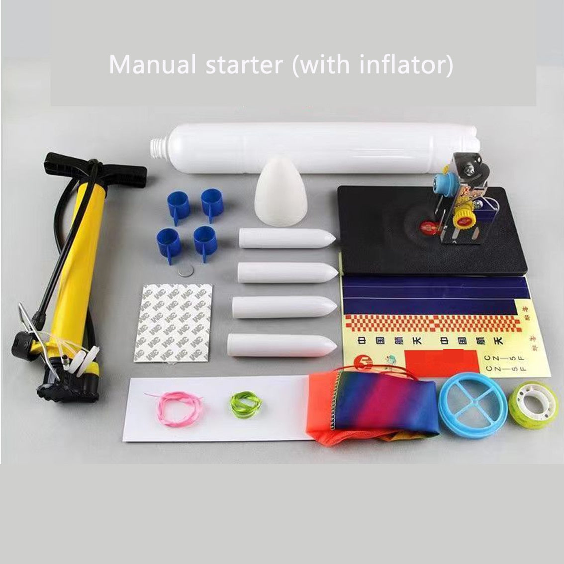 Water jet rocket launcher toy sports toy launcher rocket pop up outdoor sports educational science toy gift Can fly 100 meters
