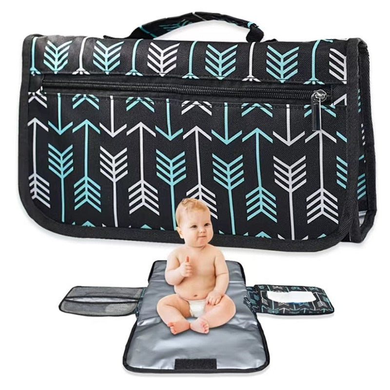 Waterproof Baby Changing Pad Portable Multifunction Diaper Changing Bag Pad Baby Mom Clean Hand Folding Mat Infant Care Products