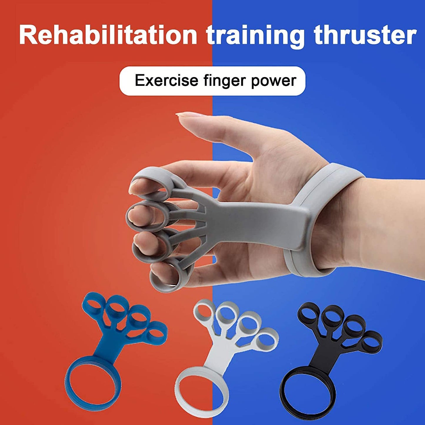 Silicone Finger Grip Exercise Trainer