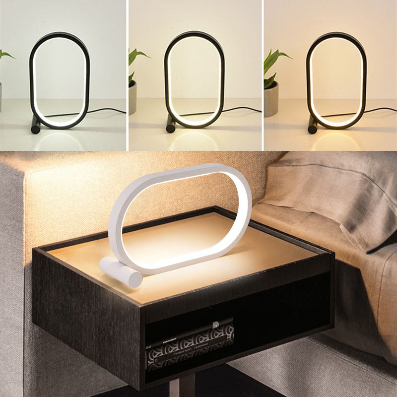 Usb Plug-In Lamp Oval Acrylic Lamp