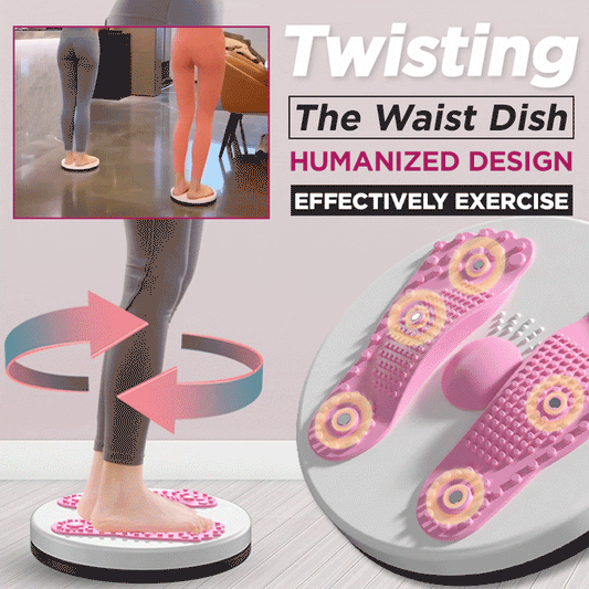 Twisting The Waist Dish Body Sculpting Waist Disc Fitness Exercise Equipment Home Belly Beauty Waist Device Twisting Machine